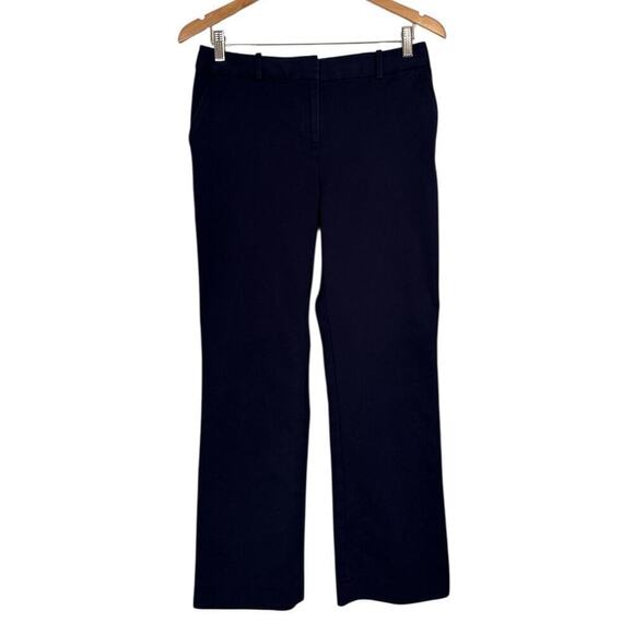 Talbots Pants - Talbots Women's Mid Rise Bi-Stretch Freeport Curvy Fit Ankle Pants Size 10P Blue